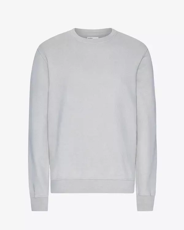 Colorful Standard Classic Organic Crew Sweatshirt Faded Grey Herren grau